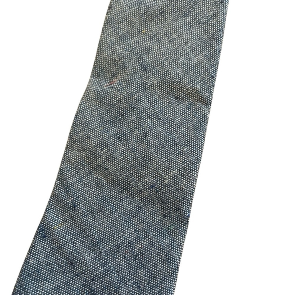 4/$25 The Children’s Place Boys Neck Tie Blue Chambray One Size Adjustable - Picture 3 of 4